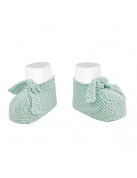 Patuco de punto bobo bruma