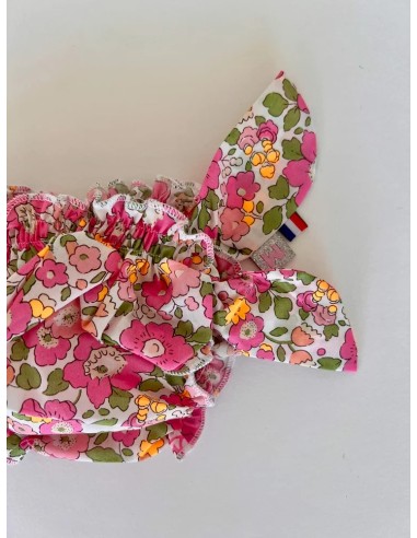 Bikini en liberty Betsy oranger