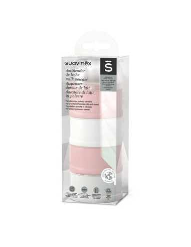 Dosificador leche en polvo rosa