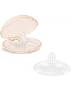 Pezoneras silicona talla S 2 uds