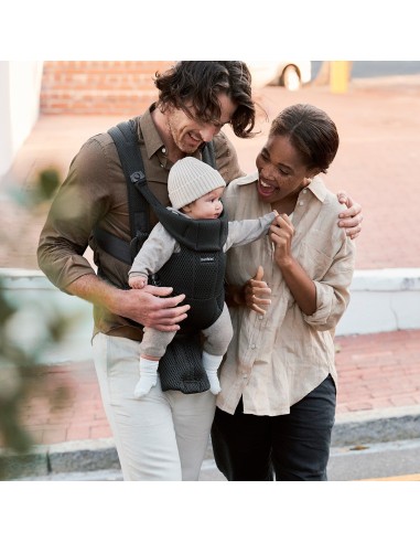 Mochila portabebé move negro