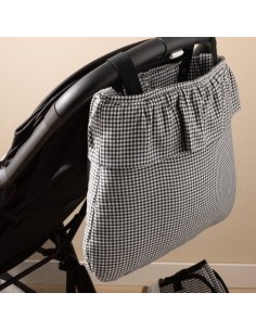 Bolso organizador boho polo black 13x38x20 cm 2