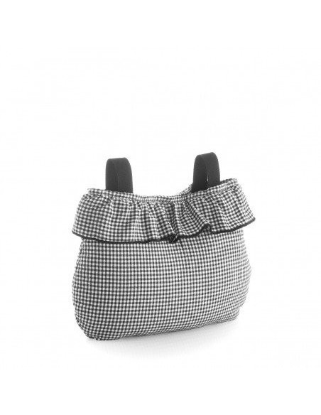 Bolso organizador boho polo black 13x38x20 cm