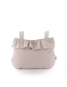 Bolso organizador boho candela wine 13x38x20 cm