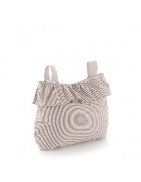 Bolso organizador boho candela wine 13x38x20 cm