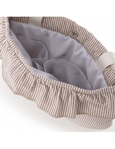 Bolso organizador boho candela wine 13x38x20 cm