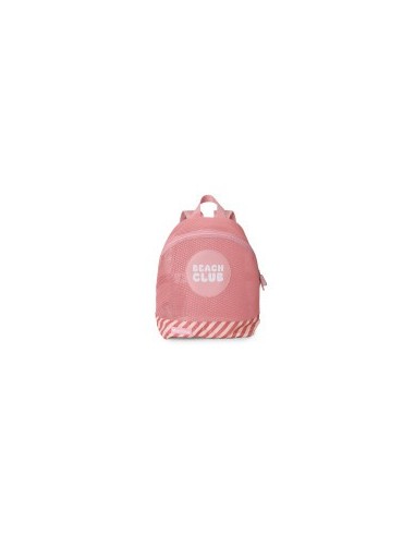 Mochila infantil antiarena stripes bloom & blush