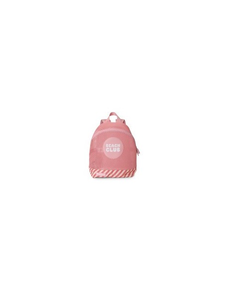 Mochila infantil antiarena stripes bloom & blush