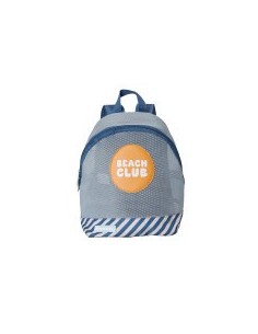 Mochila infantil antiarena stripes blues & beyond