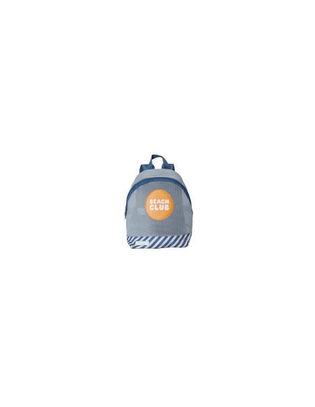 Mochila infantil antiarena stripes blues & beyond