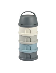 Caja dosificadora 4 compartimentos mineral grey / blue