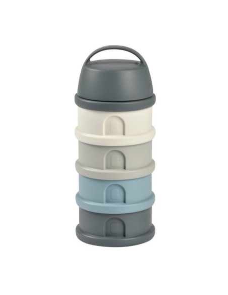 Caja dosificadora 4 compartimentos mineral grey / blue