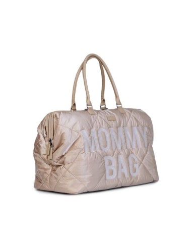 Bolso maternidad puffered beige