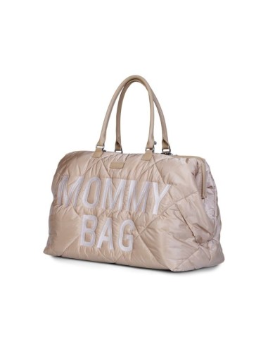 Bolso maternidad puffered beige