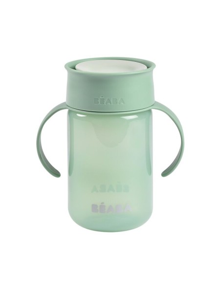 Taza de aprendizaje 360º sage green