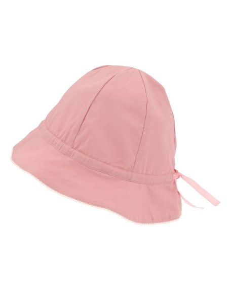 Gorrito algodón ajustable old rose