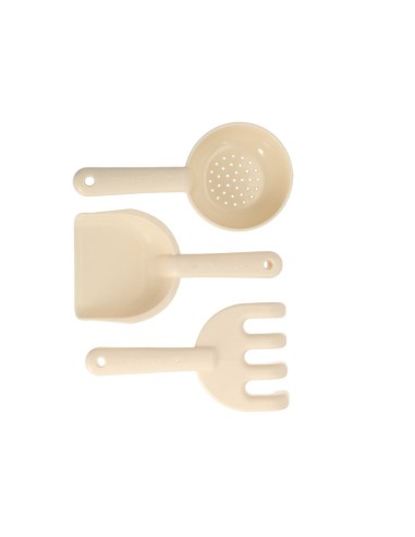 Set de juguetes de playa cubo glitter rosa