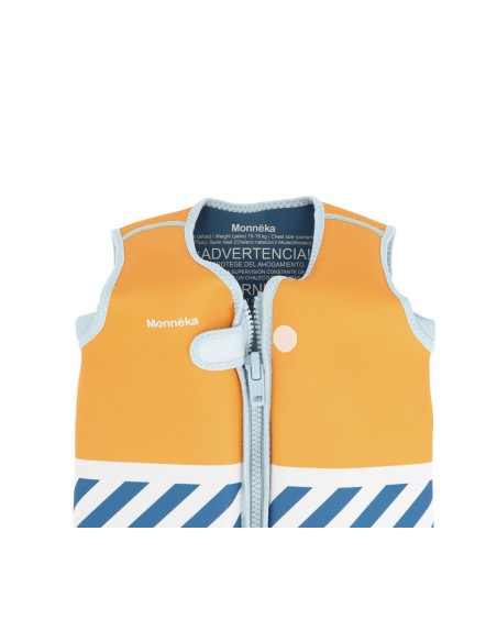 Chaleco flotador aprendizaje stripes blues & beyond