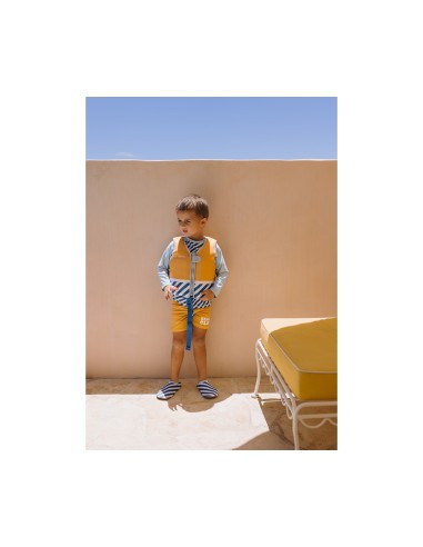 Chaleco flotador aprendizaje stripes blues & beyond