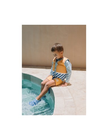 Chaleco flotador aprendizaje stripes blues & beyond