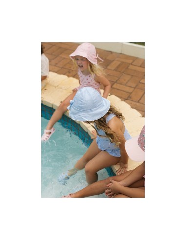 Gorrito algodón ajustable serenity blue