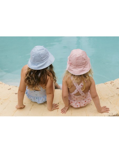 Gorrito algodón ajustable serenity blue