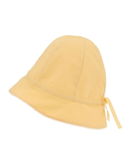 Gorrito algodón ajustable amarillo