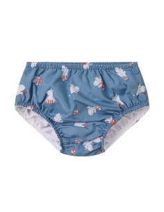 Bañador pañal volantes hippos