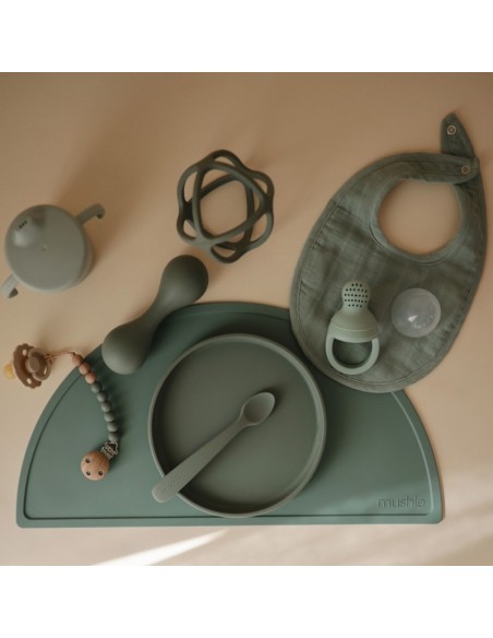 Sonajero silicona bebé solid dried thyme