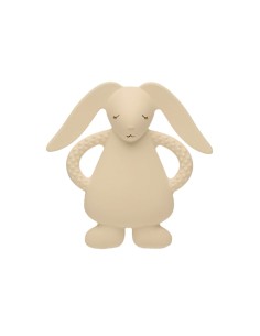 Mordedor de caucho natural conejo sand