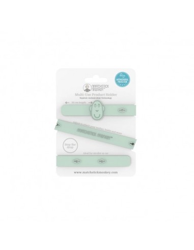 Cinta matchstick monkey verde menta