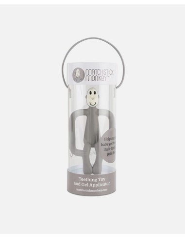 Mordedor matchstick monkey gris