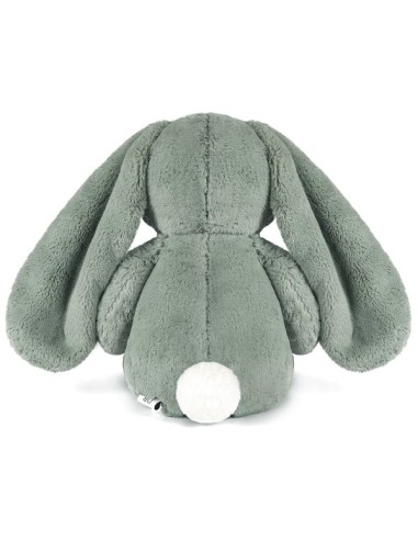 Peluche conejo blanco 40 cm verde sage