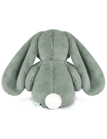 Peluche conejo blanco 40 cm verde sage