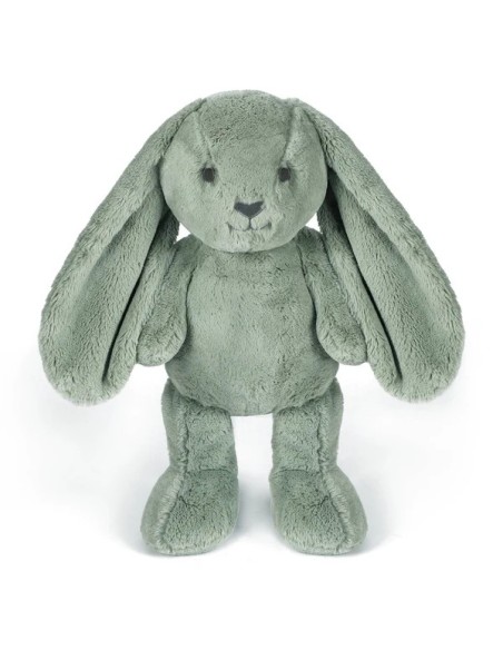 Peluche conejo blanco 40 cm verde sage