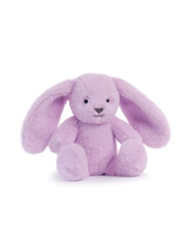 Peluche mini conejo lila 25 cm