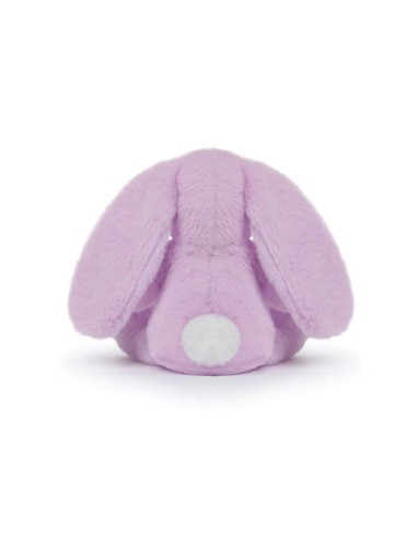 Peluche mini conejo lila 25 cm