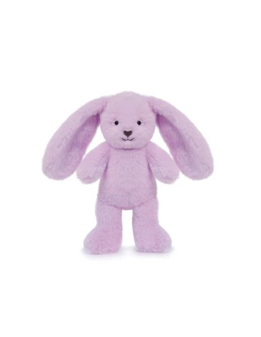 Peluche mini conejo lila 25 cm
