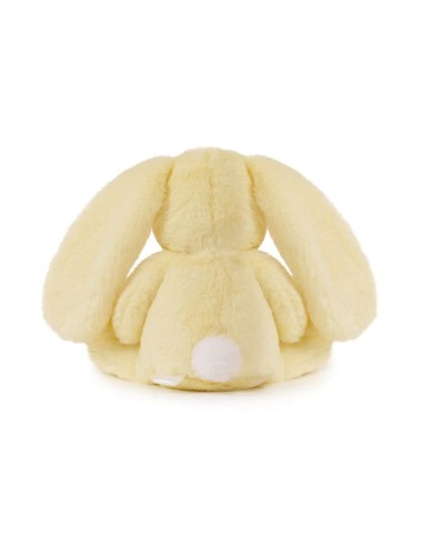 Peluche mini conejo amarillo 25 cm