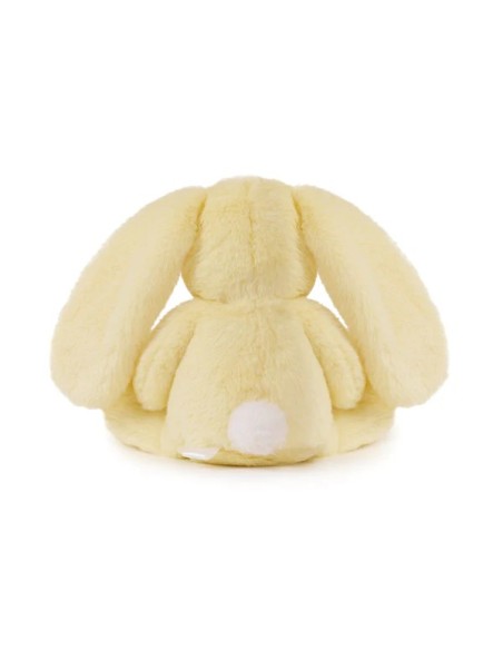 Peluche mini conejo amarillo 25 cm