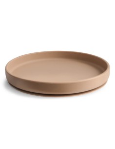 Plato ventosa clasico solid natural 2