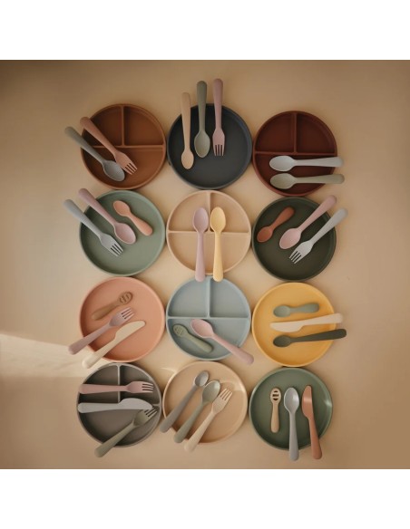 Pack dos cucharas solid stone +cloudy mauve