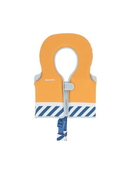 Chaleco flotador aprendizaje con cuello stripes blues & beyond
