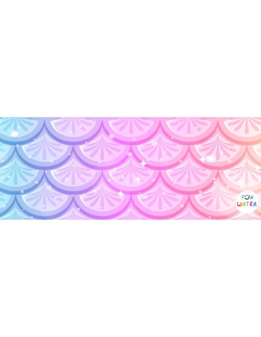 Gafas de natación rosa con turbante sirenas 3-12 años