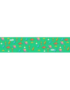 Gafas de natación negra con turbante dinos 3-12 años 2