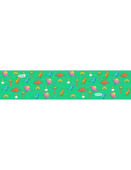 Gafas de natación negra con turbante dinos 3-12 años