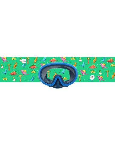 Junior mask azul oscuro con turbante dinos 6-12 años