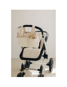 Bolsito cochecito audrey olive bloom canvas 2
