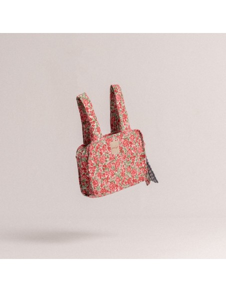 Bolso de paseo mini vichy poppies