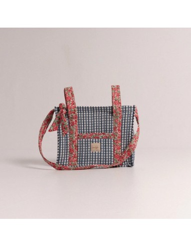 Bolso de paseo  maxi  vichy poppies